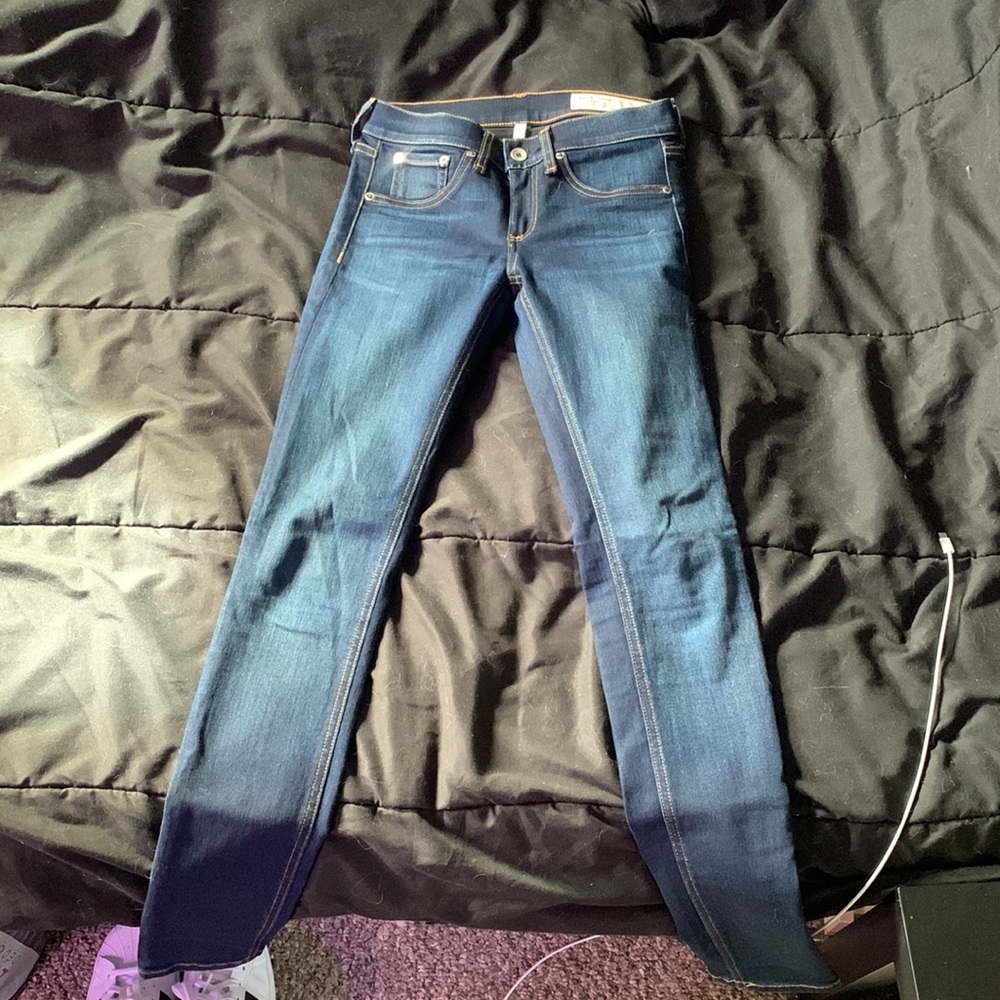 Dark wash rag & bone jeans